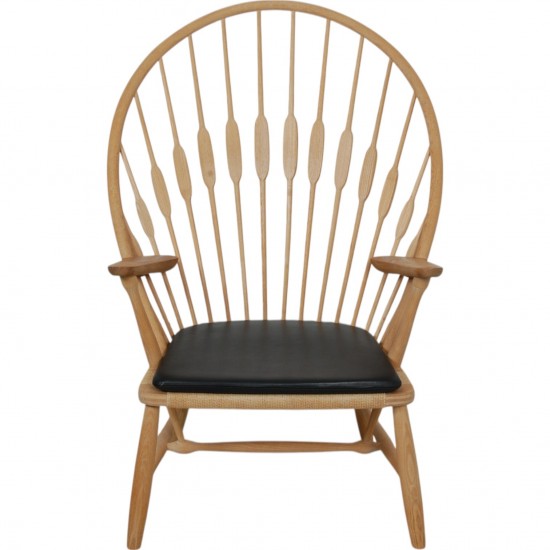 Hans Wegner Påfuglestol af ask og teak
