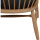 Hans Wegner Påfuglestol af ask og teak