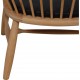 Hans Wegner Påfuglestol af ask og teak