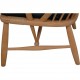 Hans Wegner Påfuglestol af ask og teak