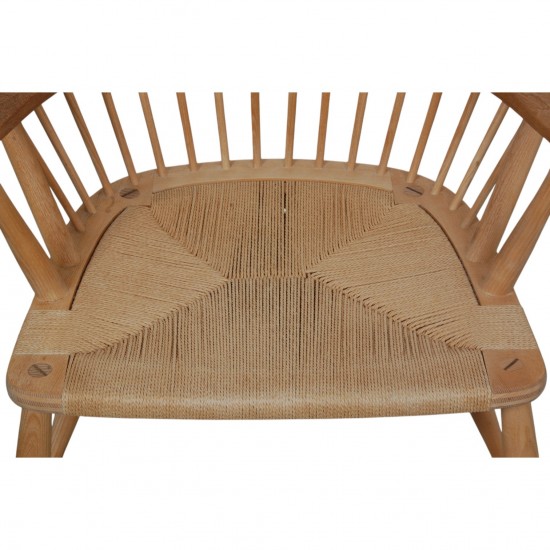 Hans Wegner Påfuglestol af ask og teak