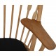 Hans Wegner Påfuglestol af ask og teak