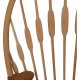 Hans Wegner Påfuglestol af ask og teak