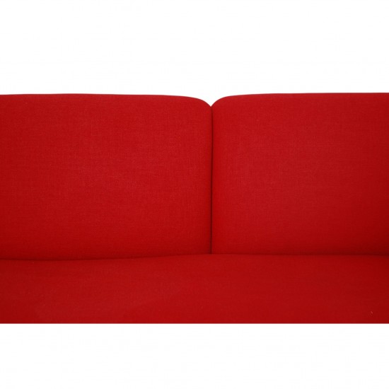 Nanna Ditzel Modial Sofa i rød Hallingdal stof
