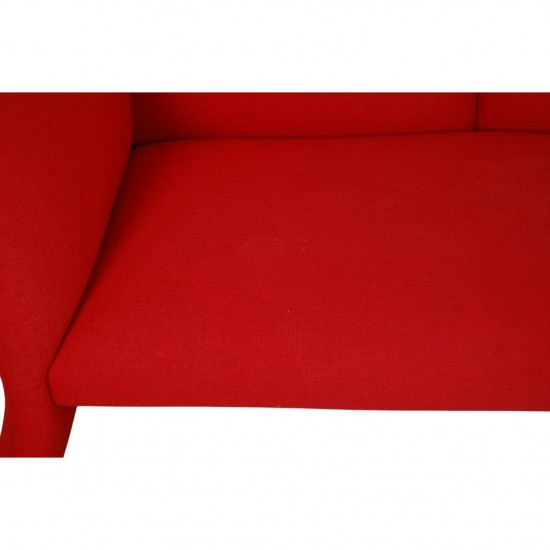 Nanna Ditzel Modial Sofa i rød Hallingdal stof