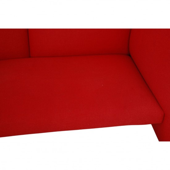 Nanna Ditzel Modial Sofa i rød Hallingdal stof