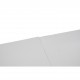 Piet Hein hvid super ellipse bord med tillægsplader 100x150-250Cm