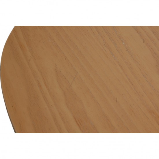 Piet Hein Super ellipse bord af bøg med udtræk 100x150-250Cm