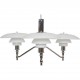 Poul Henningsen PH3/2 Akademi lysekrone