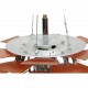 Poul Henningsen kobber Kogle lampe 48 Cm