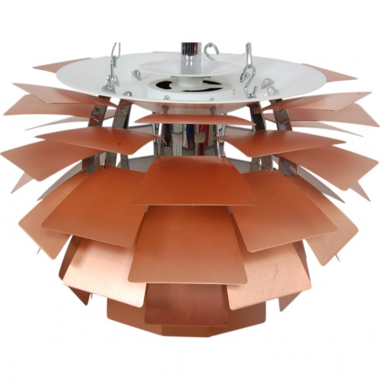 Poul Henningsen kobber Kogle lampe 48 Cm