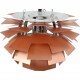 Poul Henningsen kobber Kogle lampe 48 Cm