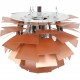 Poul Henningsen kobber Kogle lampe 48 Cm