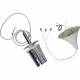 Poul Henningsen kobber Kogle lampe 48 Cm