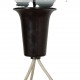 Poul Henningsen Ringkrone med rosa glasskærme ph1/1