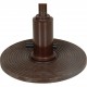 Poul Henningsen PH3/2 bordlampe med rosa opal glas