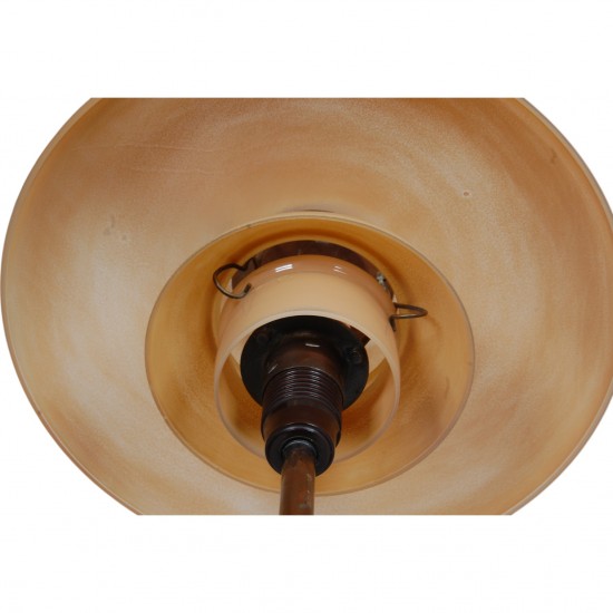 Poul Henningsen PH3/2 bordlampe med rosa opal glas