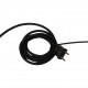 Poul Henningsen PH3/2 bordlampe med rosa opal glas