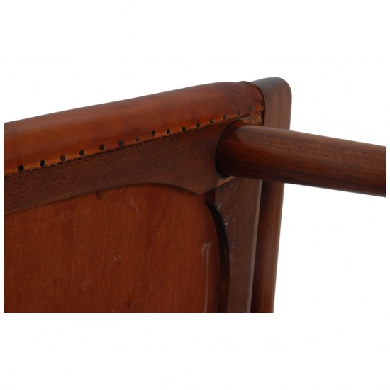 Hans Wegner Bamse skammel af mahogni