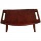 Hans Wegner Bamse skammel af mahogni