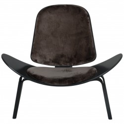 Hans Wegner grå CH-07 Shell chair