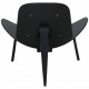 Hans Wegner grå CH-07 Shell chair