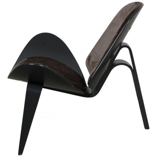 Hans Wegner grå CH-07 Shell chair