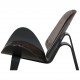 Hans Wegner grå CH-07 Shell chair