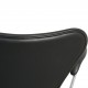 Arne Jacobsen 3217 Syver kontorstol i sort Essential læder