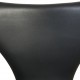 Arne Jacobsen 3217 Syver kontorstol i sort Essential læder