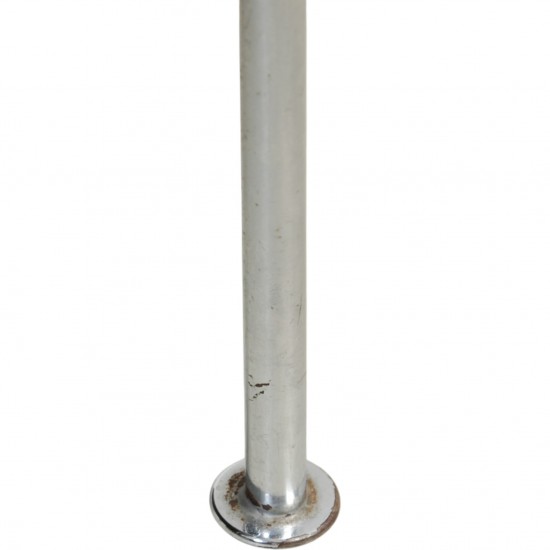 Arne Jacobsen 2pers Lufthavnssofa nypolstret i sort bizon læder