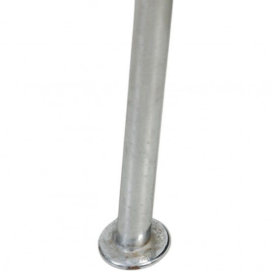 Arne Jacobsen 2pers Lufthavnssofa nypolstret i sort bizon læder