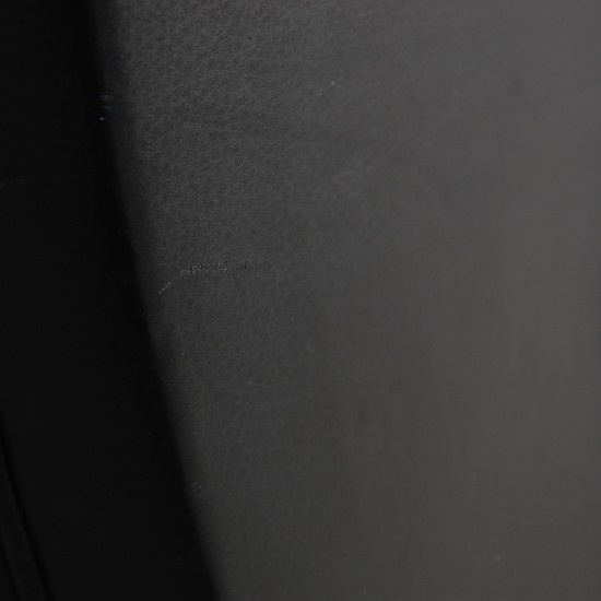 Børge Mogensen 2204 Øreklapstol i sort læder