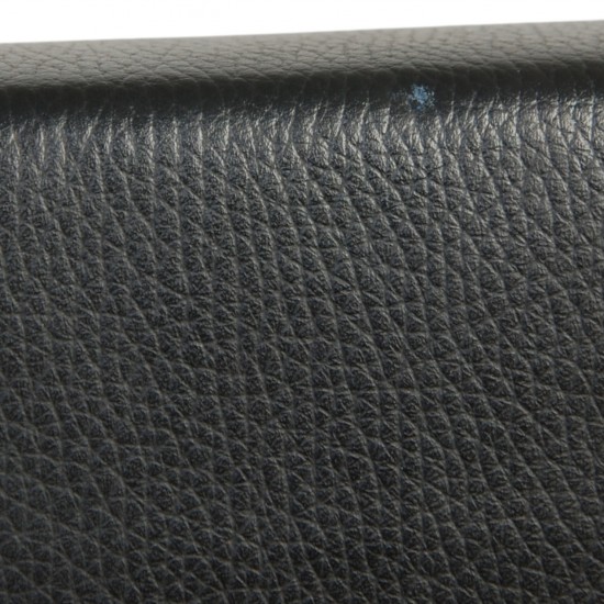 Børge Mogensen 2204 Øreklapstol i sort læder