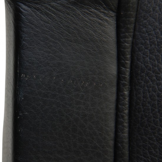 Børge Mogensen 2204 Øreklapstol i sort læder