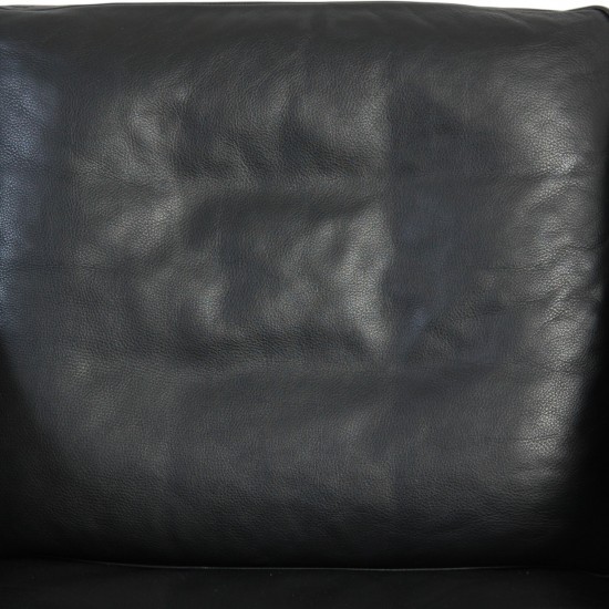 Børge Mogensen 2207 lænestol i sort læder