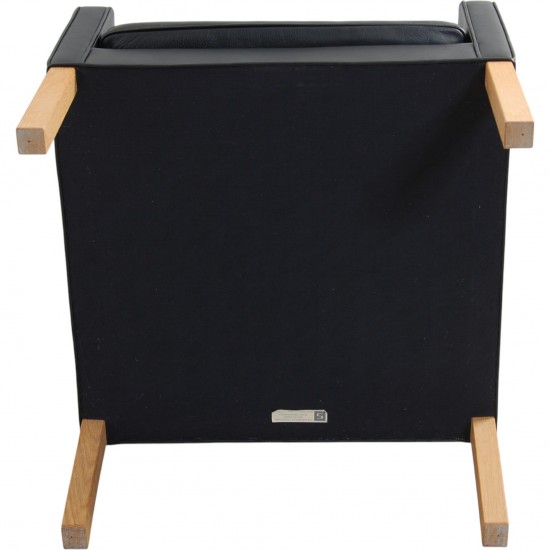 Børge Mogensen 2207 lænestol i sort læder