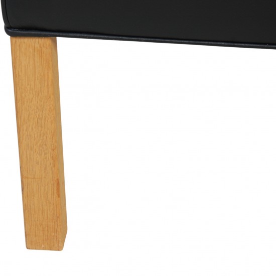 Børge Mogensen 2207 lænestol i sort læder