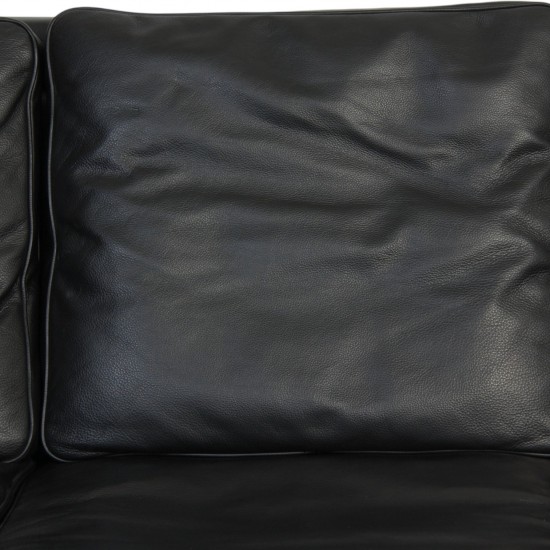 Børge Mogensen 2209 3-personers sofa i sort læder