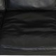Børge Mogensen 2209 3-personers sofa i sort læder