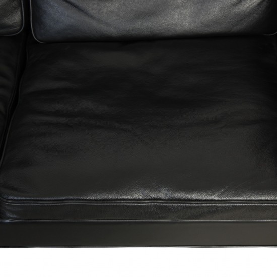 Børge Mogensen 2209 3-personers sofa i sort læder