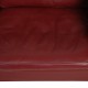 Børge Mogensen 2212 2.personers sofa i vinrødt læder