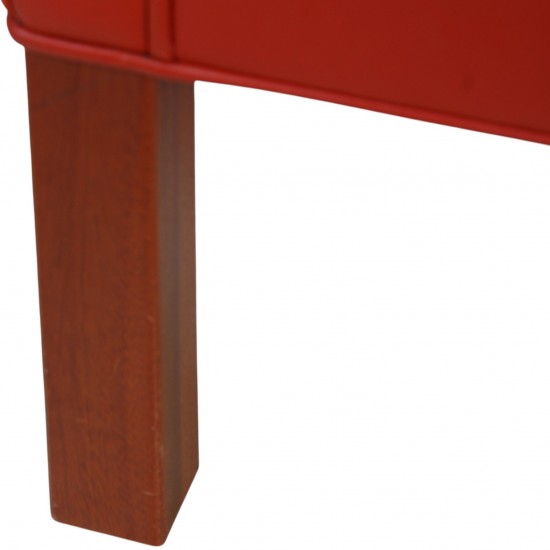 Børge Mogensen 2212 2.personers sofa i rødt læder