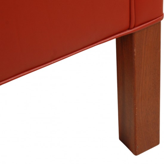 Børge Mogensen 2212 2.personers sofa i rødt læder