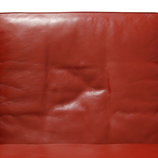 Børge Mogensen 2212 2.personers sofa i rødt læder