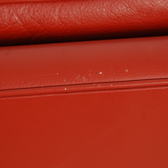 Børge Mogensen 2212 2.personers sofa i rødt læder