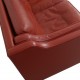 Børge Mogensen 2212 2.personers sofa i rødt læder