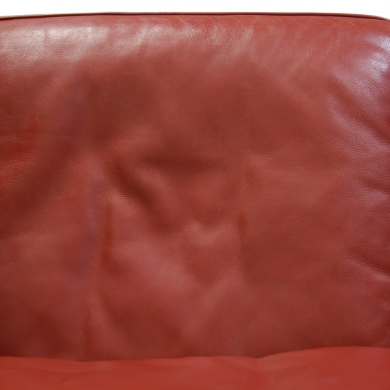 Børge Mogensen 2212 2.personers sofa i rødt læder