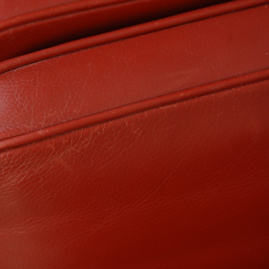 Børge Mogensen 2212 2.personers sofa i rødt læder