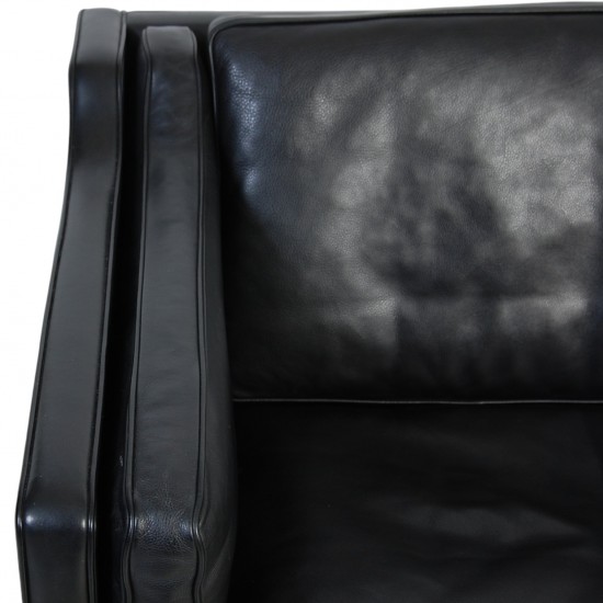 Børge Mogensen 2212 2-personers sofa i sort læder